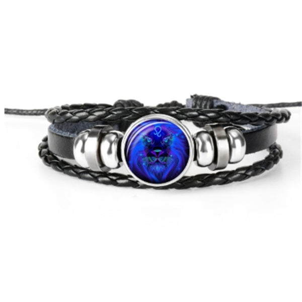 Braided Zodiac Bracelet  Design For Men Women Kids