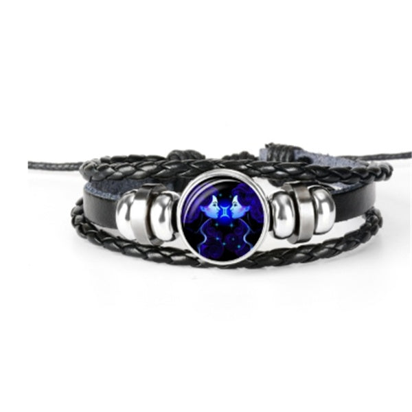 Braided Zodiac Bracelet  Design For Men Women Kids