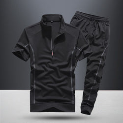 Men"S Casual Sportswear Running Suit Two Piece