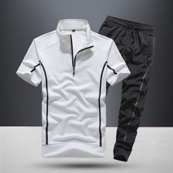 Men"S Casual Sportswear Running Suit Two Piece