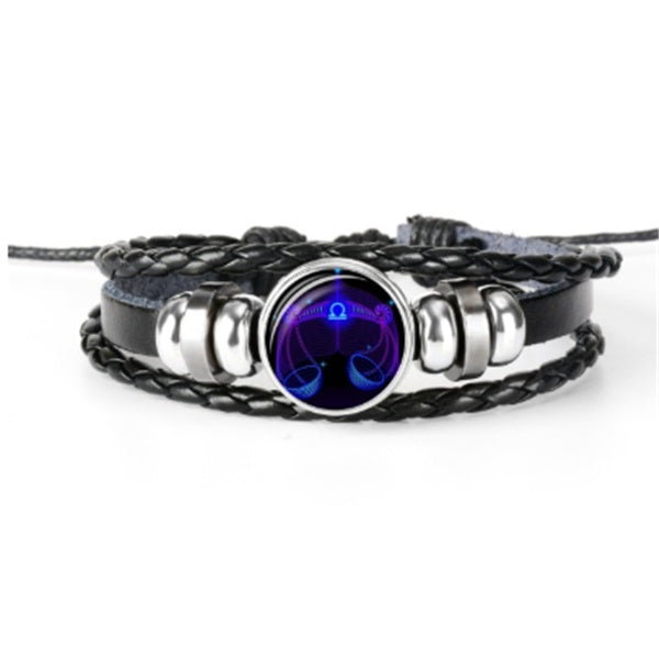 Braided Zodiac Bracelet  Design For Men Women Kids