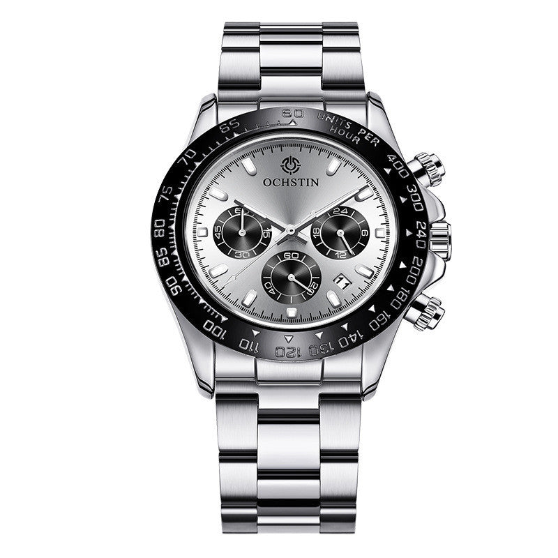 Waterproof Stainless Steel Watch Multi-function