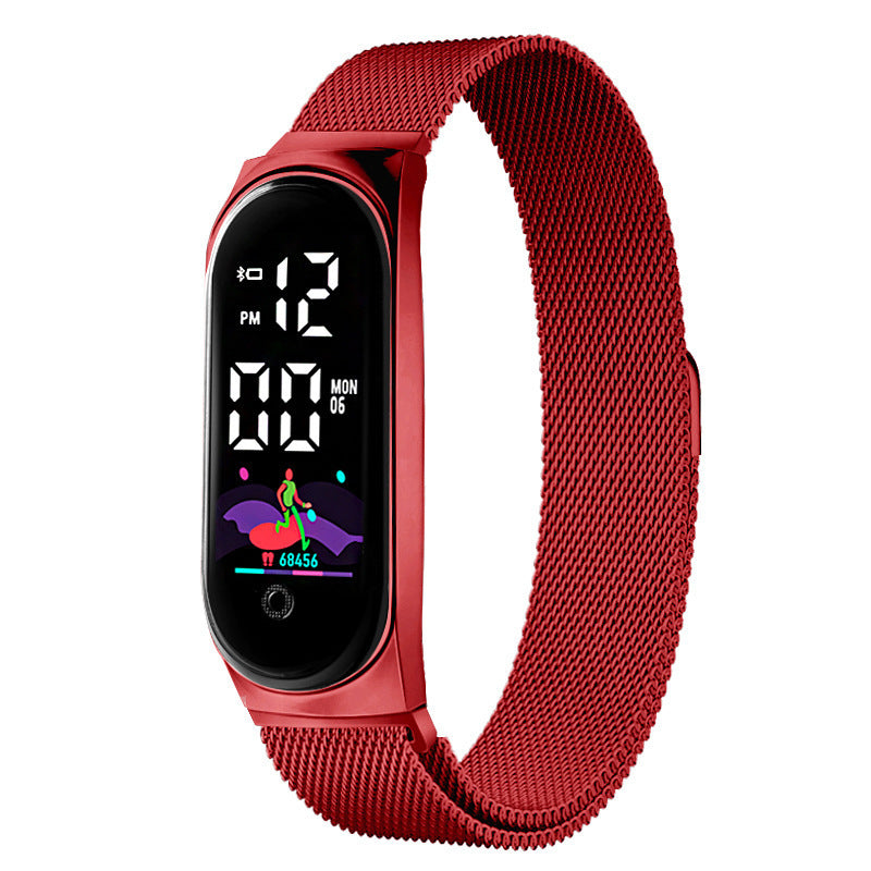 Colorful Waterproof Touch Screen Bracelet & Watch