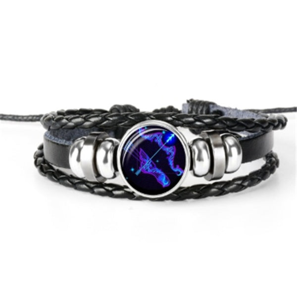 Braided Zodiac Bracelet  Design For Men Women Kids