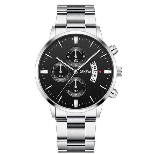 Dial Quartz Watch Men