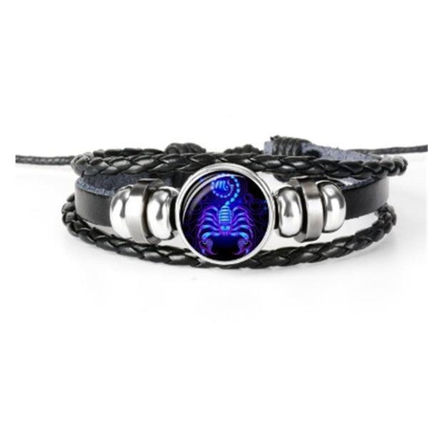 Braided Zodiac Bracelet  Design For Men Women Kids