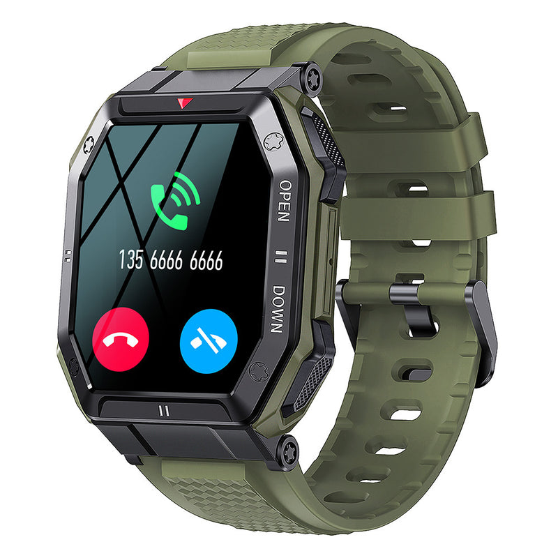 K55 Bluetooth Calling Sports Heart Rate Blood Pressure Monitoring Smart Watch