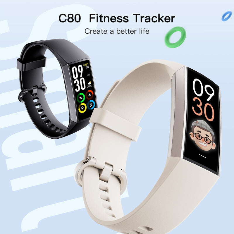 Smart Screen Power Heart Rate Blood Oxygen Monitoring Bracelet