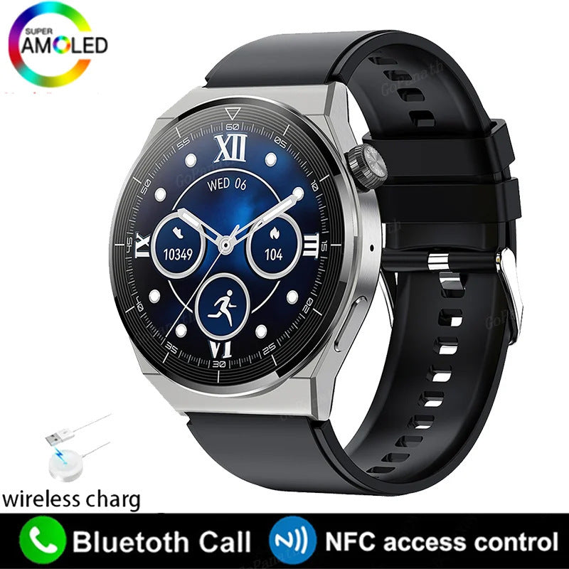 HD Large Round Screen Heart Rate GT3 Pro Multi-function Smart Watch