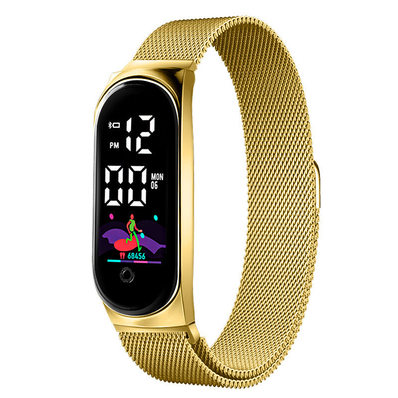 Colorful Waterproof Touch Screen Bracelet & Watch