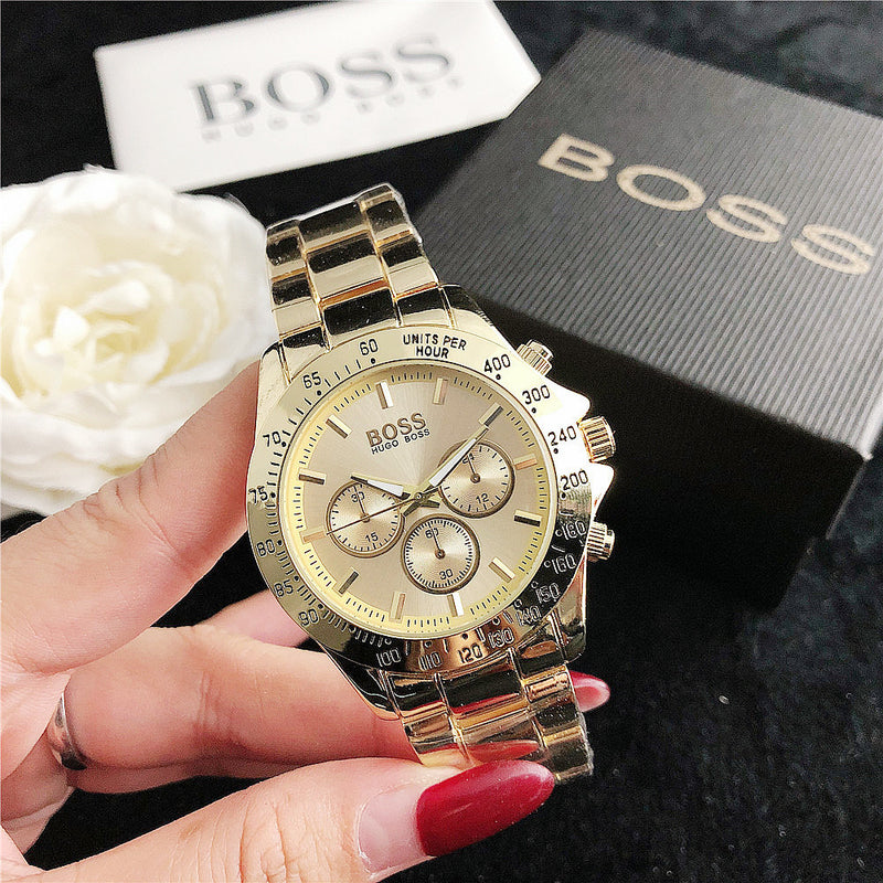 Boss Fashion Alloy Steel Quartz Watch