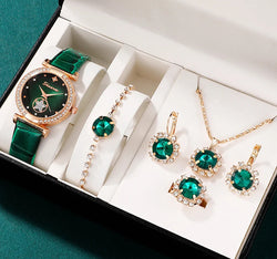 Green Jewelry Set Box