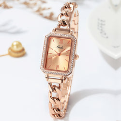 Luxury Watch With Small Rhinestone Demis