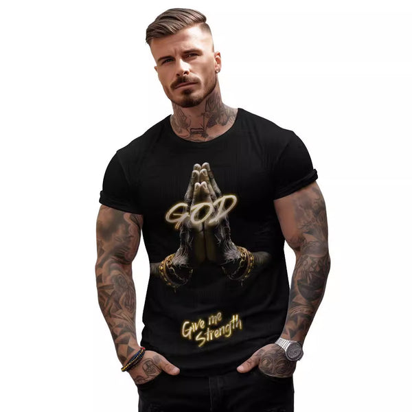 Pray To God Men's Clothing T-shirt