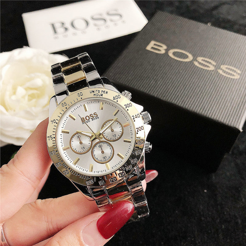 Boss Fashion Alloy Steel Quartz Watch