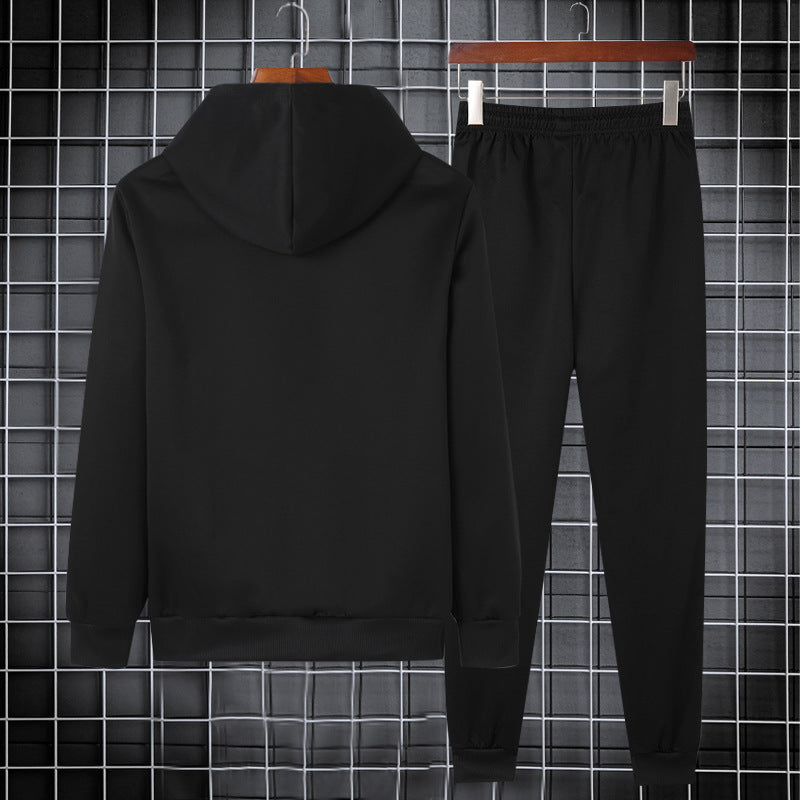 All-match Long-sleeved Sweater Pants Two-piece