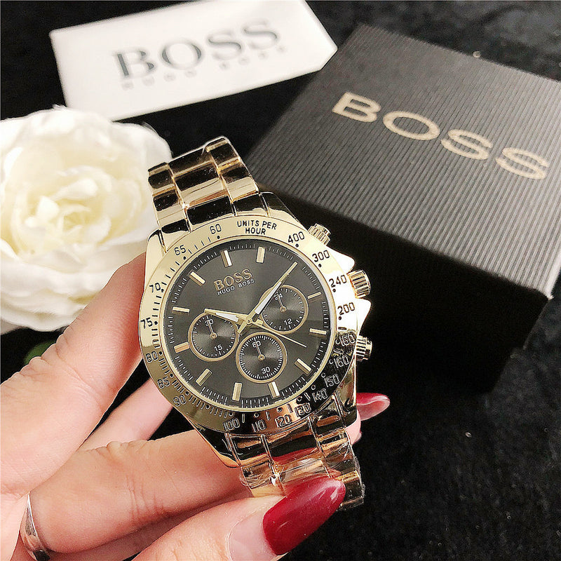 Boss Fashion Alloy Steel Quartz Watch